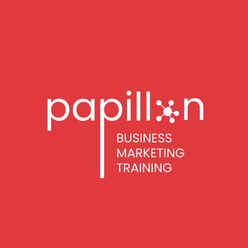 Red Marketing Training Business Logo